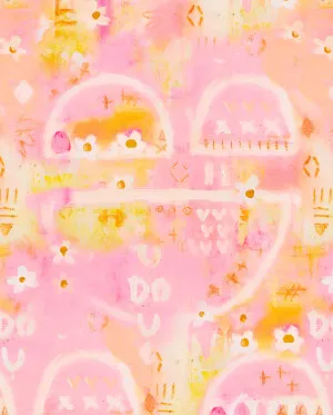 U Do U Wallpaper by Jackie Green by oliveetoriel.com, a Wallpaper for sale on Style Sourcebook