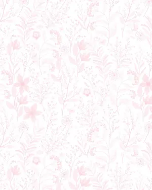 Pink Spring Florals Wallpaper by oliveetoriel.com, a Wallpaper for sale on Style Sourcebook