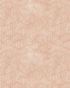 Boho Etchings in Terracotta Wallpaper by oliveetoriel.com, a Wallpaper for sale on Style Sourcebook