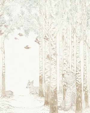 Into The Woods Wallpaper Mural by oliveetoriel.com, a Wallpaper for sale on Style Sourcebook