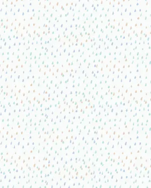 Fun Rain Drops Wallpaper by oliveetoriel.com, a Wallpaper for sale on Style Sourcebook
