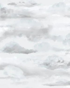 Watercolour Clouds Wallpaper by oliveetoriel.com, a Wallpaper for sale on Style Sourcebook