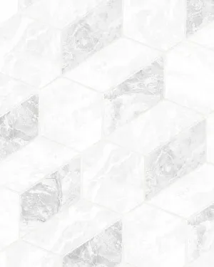 Geometric Marble Steps Wallpaper by oliveetoriel.com, a Wallpaper for sale on Style Sourcebook