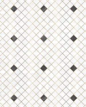 Tiny Check Marble Wallpaper by oliveetoriel.com, a Wallpaper for sale on Style Sourcebook