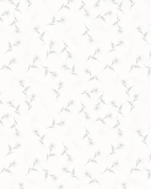 Wild Stems in Soft Grey Wallpaper by oliveetoriel.com, a Wallpaper for sale on Style Sourcebook