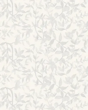 Citrus Tree Luxe in Soft Grey Wallpaper by oliveetoriel.com, a Wallpaper for sale on Style Sourcebook