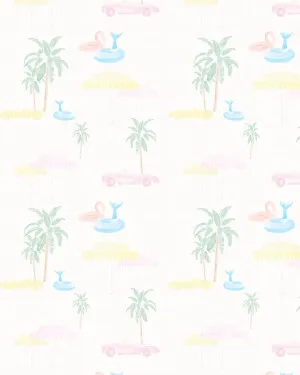 Palm Springs Dreaming Wallpaper by oliveetoriel.com, a Wallpaper for sale on Style Sourcebook