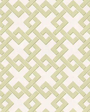 Diamond Lattice Green Wallpaper by oliveetoriel.com, a Wallpaper for sale on Style Sourcebook