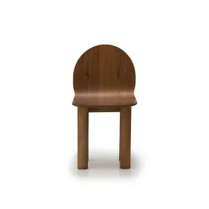 Arch Timber Dining Chair - [ Walnut ] by Ellison Studios, a Dining Chairs for sale on Style Sourcebook