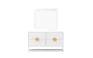 Milton dressing table + mirror by Focus On Furniture, a Dressing Tables for sale on Style Sourcebook