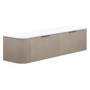 Lena 1800 Single Bowl Wall Hung Double Curve Cabinet by Fienza, a Vanities for sale on Style Sourcebook