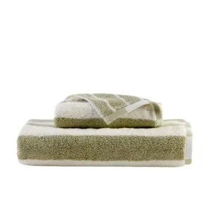 Muse Maverick Reversible Stripe Towel Sage by Muse, a Towels & Washcloths for sale on Style Sourcebook