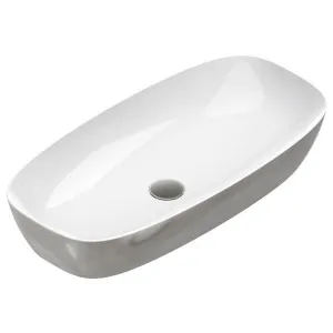 Catalano Alvea 800x400 Countertop Basin White / Silver 0622800041 by Catalano, a Basins for sale on Style Sourcebook