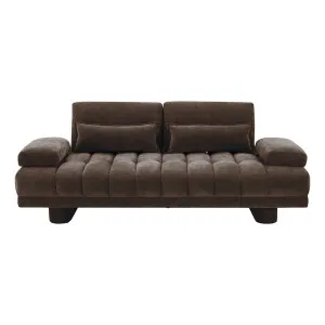 Carrie Sofa Bed in Fam Chocolate by OZ Design, a Sofas for sale on Style Sourcebook