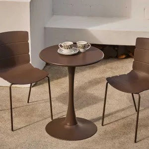 Ravello Outdoor Bistro Round Table - Chocolate - Mocka by Mocka., a Tables for sale on Style Sourcebook