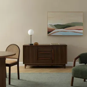 Mies Buffet - Walnut - Mocka by Mocka., a Sideboards, Buffets & Trolleys for sale on Style Sourcebook
