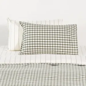 Modella Quilt Cover Set - 100% Cotton, Super King, Stripes & Patterns - Canningvale by Canningvale_Modella, a Sheets for sale on Style Sourcebook