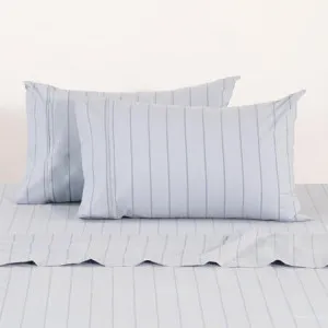 Modella Stripe Sheet Set - 100% Cotton, Queen, Stripes & Patterns - Canningvale by Canningvale_Modella, a Sheets for sale on Style Sourcebook