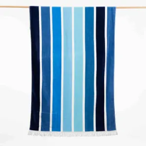 Sorrentina Beach Towel - Velour, Large, Stripes & Patterns - Canningvale by Canningvale_Sorrentina, a Sheets for sale on Style Sourcebook