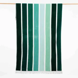 Sorrentina Beach Towel - Velour, Large, Stripes & Patterns - Canningvale by Canningvale_Sorrentina, a Sheets for sale on Style Sourcebook