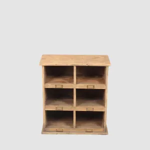 Sorel Wooden Cabinet Brown by PERFECT PIECES, a Prints for sale on Style Sourcebook