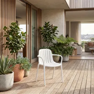 ARZON - Set of 2 Outdoor Chairs with Armrests by European Lifestyle, a Outdoor Chairs for sale on Style Sourcebook