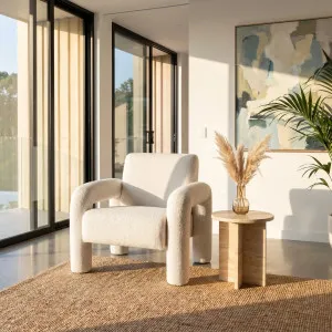 FELICIE - Fabric Armchair by European Lifestyle, a Chairs for sale on Style Sourcebook