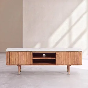 HECTOR - Marble 2 Door Entertainment Unit by European Lifestyle, a Entertainment Units & TV Stands for sale on Style Sourcebook