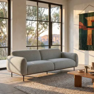 LARIMAR - Fabric 3 Seater Sofa by European Lifestyle, a Sofas for sale on Style Sourcebook