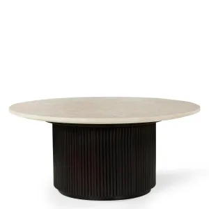 NESSO - Marble & Acacia Coffee Table by European Lifestyle, a Coffee Table for sale on Style Sourcebook