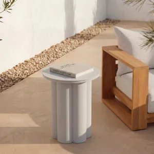 VILANA - Aluminium Outdoor Side Table by European Lifestyle, a Tables for sale on Style Sourcebook