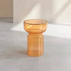 ZELION - Glass Side Table - 36 cm by European Lifestyle, a Side Table for sale on Style Sourcebook