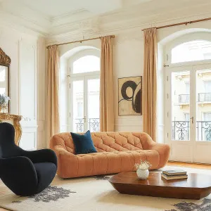 MELFI - Fabric 3 Seater Sofa by European Lifestyle, a Sofas for sale on Style Sourcebook