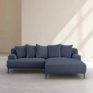 OTTONE II - Linen Right-hand Chaise Sofa by European Lifestyle, a Sofas for sale on Style Sourcebook