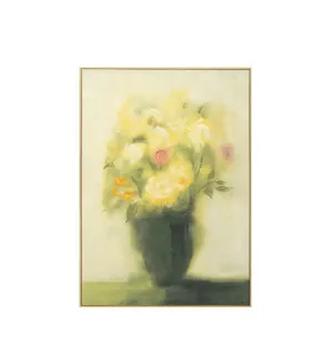 Hand-Painted Ethereal Blooms Wall Art Canvas 100cm x 140cm by Luxe Mirrors, a Prints for sale on Style Sourcebook