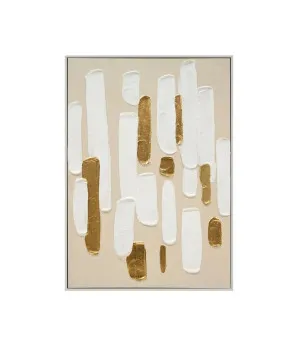 Hand-Painted Gilded Harmony I Wall Art Canvas 72cm x 52cm by Luxe Mirrors, a Prints for sale on Style Sourcebook