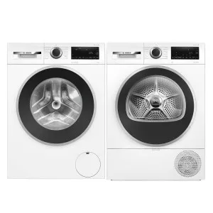 Bosch Series 6 10kg Front Load Washer & 9kg Heat Pump Dryer Laundry Package WGG254Z1AUWQG24203AU by Bosch, a Washing Machines & Dryers for sale on Style Sourcebook