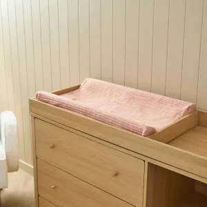 Mocka Cotton Change Mat Cover - Pink by Mocka., a Changing Tables for sale on Style Sourcebook