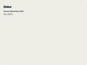 Snow Mountains Half by Dulux, a Treasure for sale on Style Sourcebook
