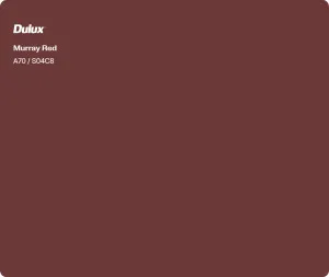 Murray Red by Dulux, a Treasure for sale on Style Sourcebook