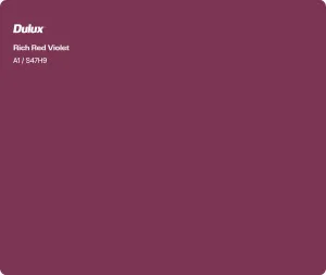 Rich Red Violet by Dulux, a Treasure for sale on Style Sourcebook