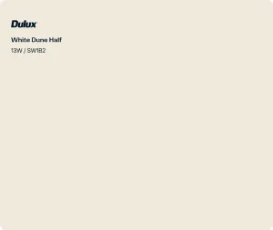 White Dune Half by Dulux, a Sensory for sale on Style Sourcebook