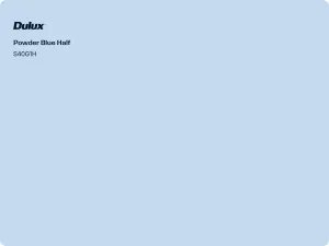Powder Blue Half by Dulux, a Play for sale on Style Sourcebook