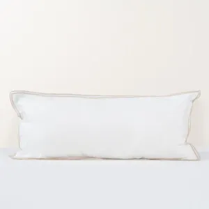 Embroidered Cushion - Cotton, White - Canningvale by Canningvale_Sereno, a Sheets for sale on Style Sourcebook