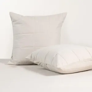 Pillowcase Pair - Cotton, European, White - Canningvale by Canningvale_Sereno, a Sheets for sale on Style Sourcebook