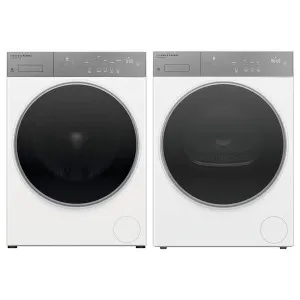 Fisher & Paykel Series 5 10kg/10kg Front Load Washer and Heat Pump Dryer Laundry Package WH1060P5DH1060P5 by Fisher & Paykel, a Washing Machines & Dryers for sale on Style Sourcebook