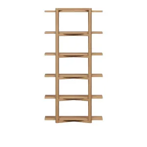 JANOA - Oak 5 Shelf Bookcase by European Lifestyle, a Bookshelves for sale on Style Sourcebook