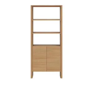 RAFAEL - Oak 2 Door Bookcase by European Lifestyle, a Bookshelves for sale on Style Sourcebook