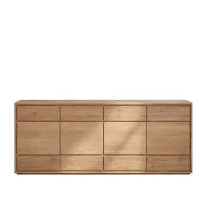 SYLVESTRE - Oak 6 Drawer Sideboard by European Lifestyle, a Sideboards, Buffets & Trolleys for sale on Style Sourcebook