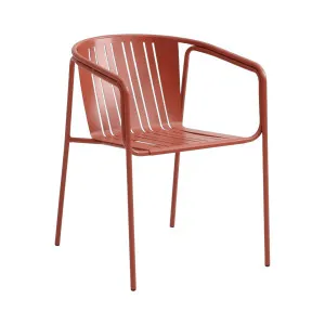 AZUR - Steel Outdoor Chair with Armrests by European Lifestyle, a Outdoor Chairs for sale on Style Sourcebook